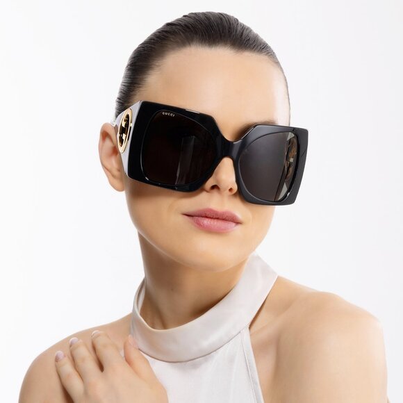 NEW GUCCI OVERSIZED WOMEN SUNGLASSES GUCCI main image 6